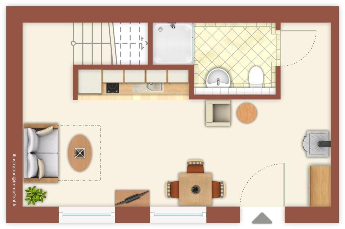 Baltische Rose Apartman Rostock Kültér fotó